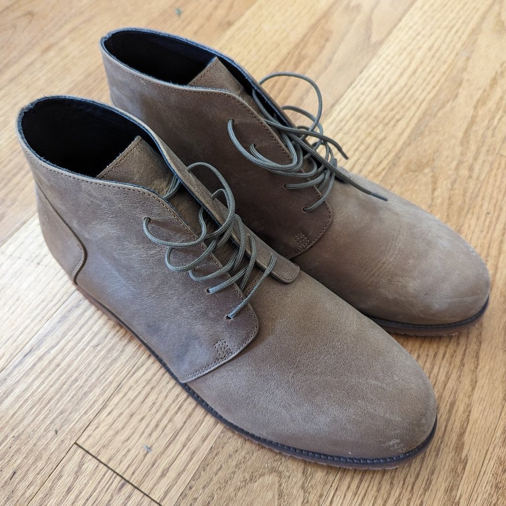 Nisolo chukka boots, sz 9.5